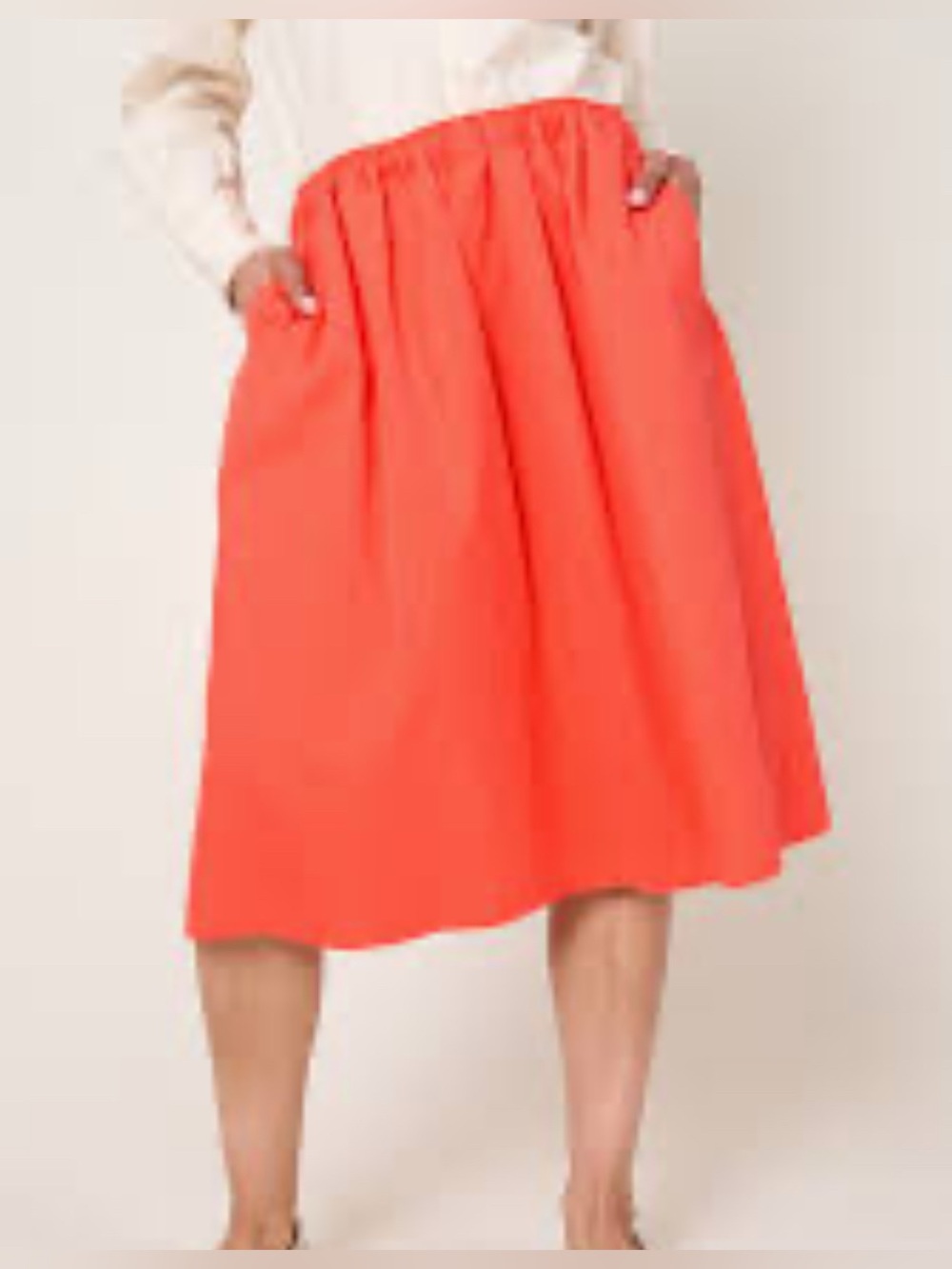 Vineyard Vines Cotton Midi Skirt, size XL